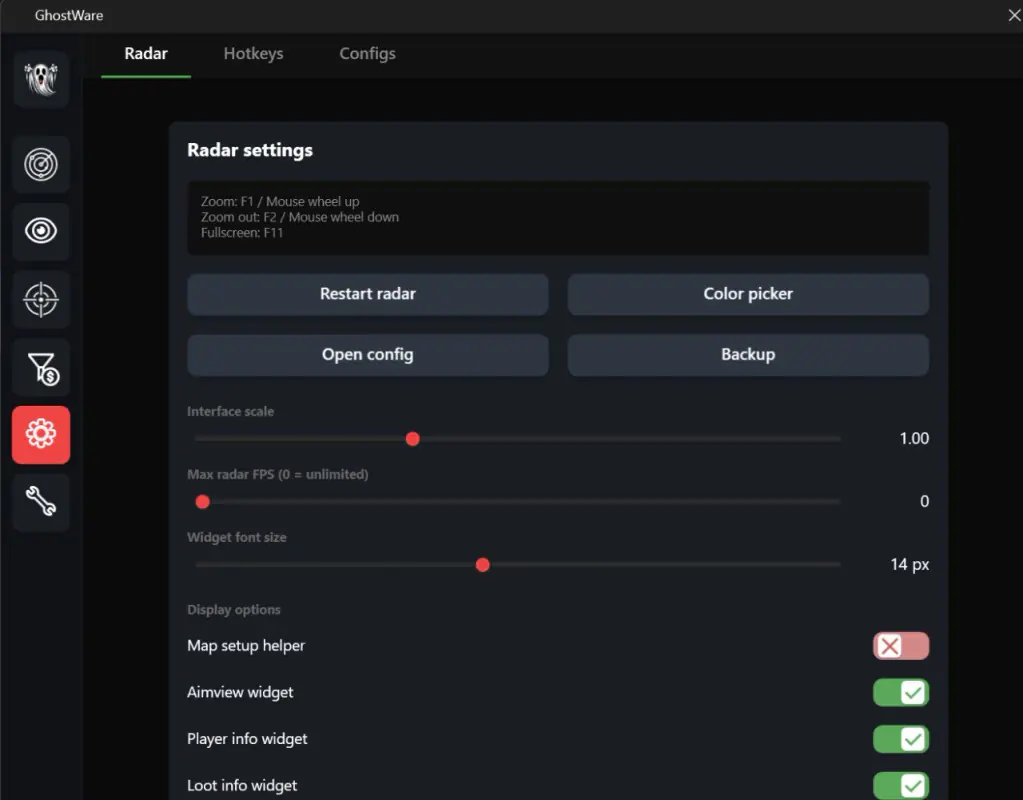 Ghostware EFT DMA — Escape From Tarkov screenshot 5