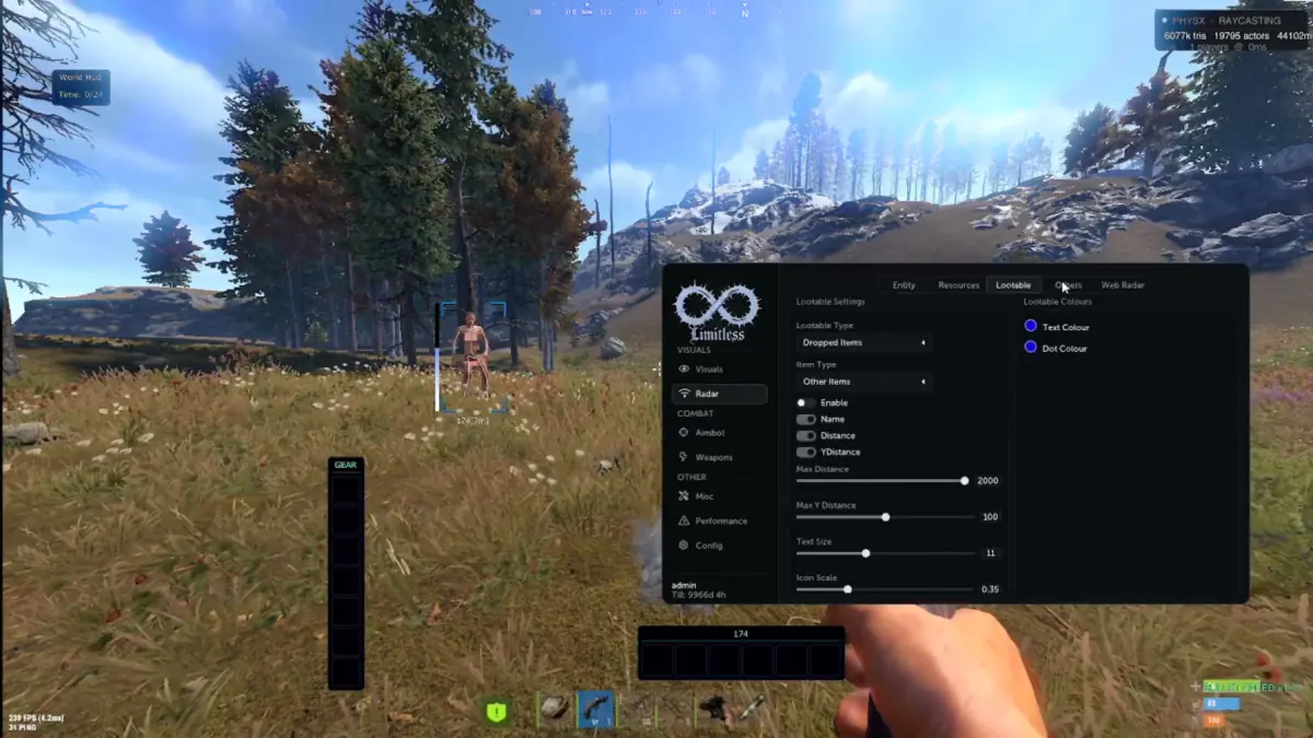 Limitless DMA Rust — DMA CHEATS screenshot 2