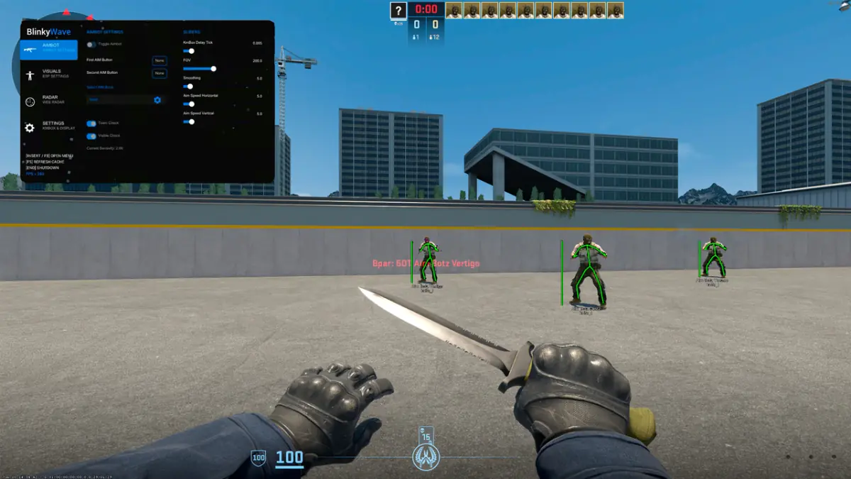 Blinky CS DMA — DMA CHEATS screenshot 3